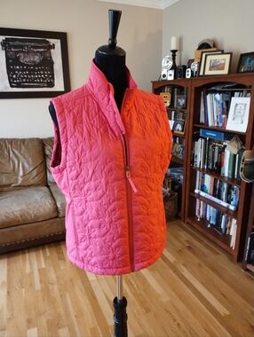 Champion C9 or CG Pink Puffy Vest Size L